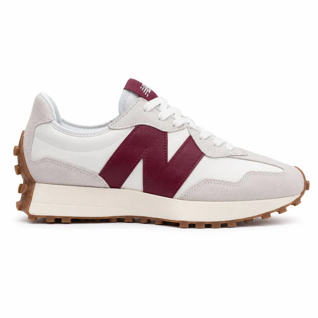 New Balance 327 - Branco/Bordeaux